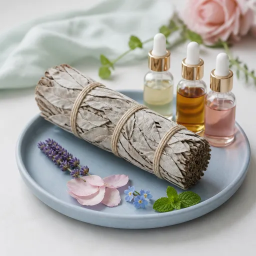 Sauge purification et fleurs de Bach : créer une harmonie émotionnelle chez soi