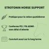 Test Horse Support Strotonin : un coup de pouce pour chevaux stressés, sans miracle