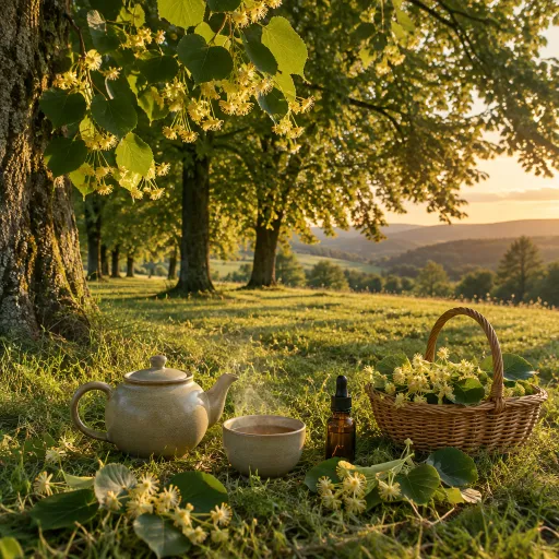 Apaiser le stress avec les bienfaits du tilleul en infusion