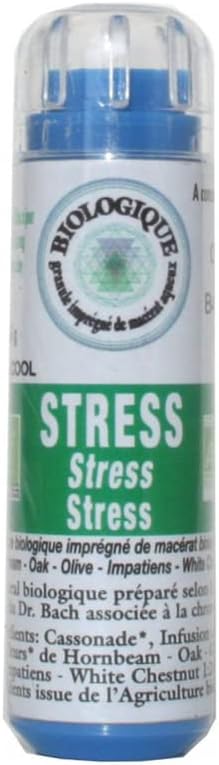 KOSMEO B Stress Complexe Fleurs de Bach Granules sans Alcool Renforcé par Chromothérapie