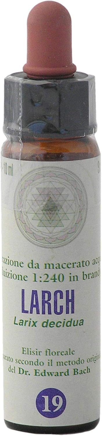 Larch n° 19 Fleur de Bach farmaflor, 1 Flacon Comtpe Gouttes 10ml - Made in Italy