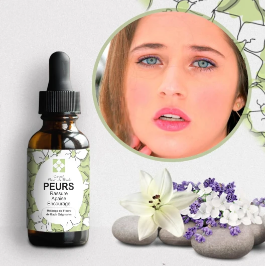 Fleurs de Bach PEUR - Une solution naturelle contre les Peurs et l'Anxieté -Ce mélange de Fleurs de Bach apporte courage et force - Fl 10 ML