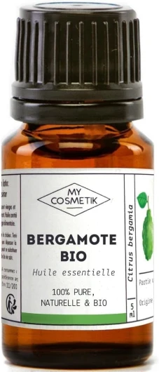 Huile Essentielle de Bergamote BIO AB - Issue de l'agriculture Biologique - Chémotypées HEBBD/HECT - 100% pure et naturelle - Certifié ECOCERT - Fabriqué en France - 5 ml Bergamote 5 ml (Lot de 1)