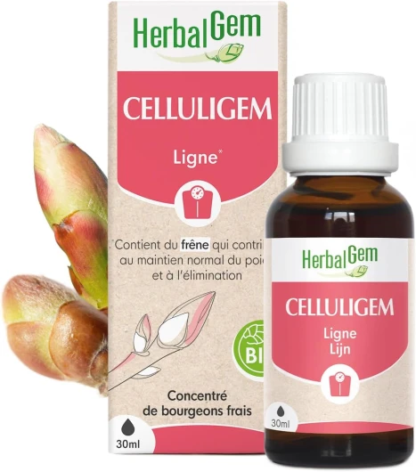 CELLULIGEM Bio - Complexe Minceur de Gemmothérapie Concentrée - 30 ML Cellulite