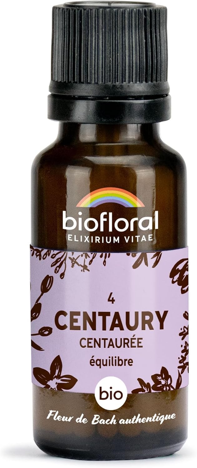 04 Centaury, Centaurée BIO - 470 Granules - Equilibre - Fleur de Bach Authentique - Sans Alcool