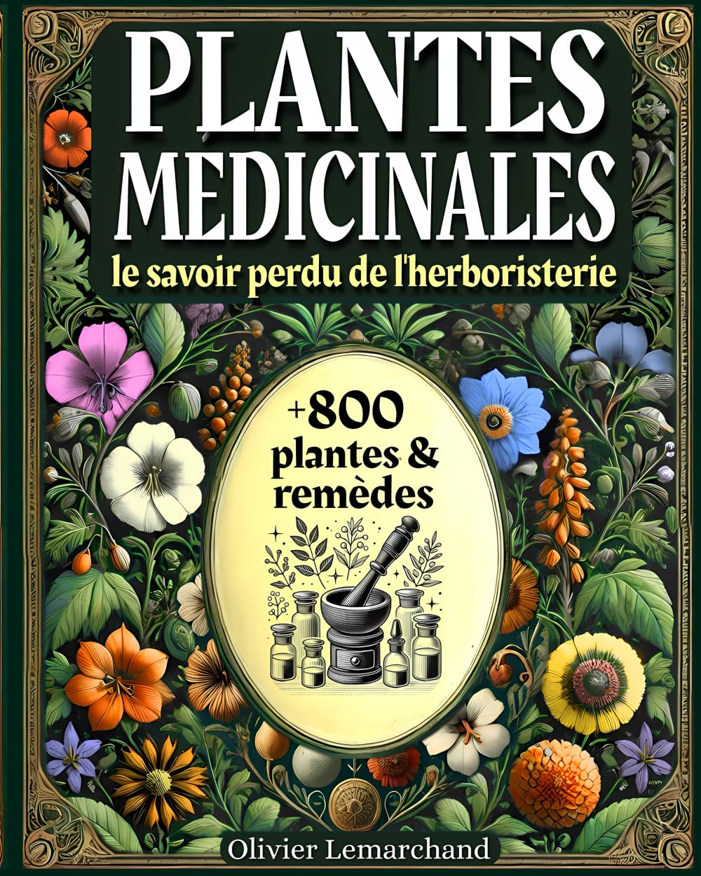 PLANTES MÉDICINALES - Le Savoir Perdu de l'HERBORISTERIE: + de 800 plantes et remèdes avec illustrations & mode d'emploi