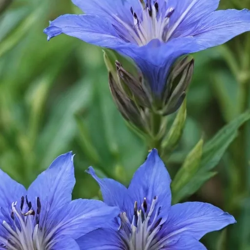 Les bienfaits de la gentiane dans les fleurs de Bach