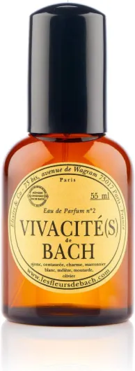 Elixirs & Co - Eau de Parfum aux Fleurs de Bach - Vivacité(s) - Parfum Dynamisant - Bien-être - Energies Positive - Soins du Corps Naturels - Made in France - 55ml