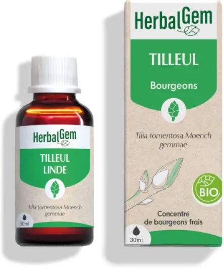 Macérât-Mère - Tilleul Bio - Complément Alimentaire Gemmothérapie Concentrée - Extrait De Bourgeon Frais - Pour Sommeil & Détente - 30 ml Gouttes