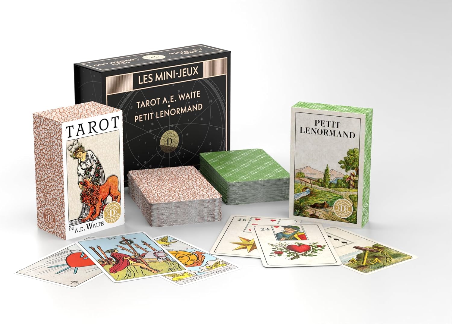 Coffret Mini-Jeux: Tarot AE Waite + LENORMAND