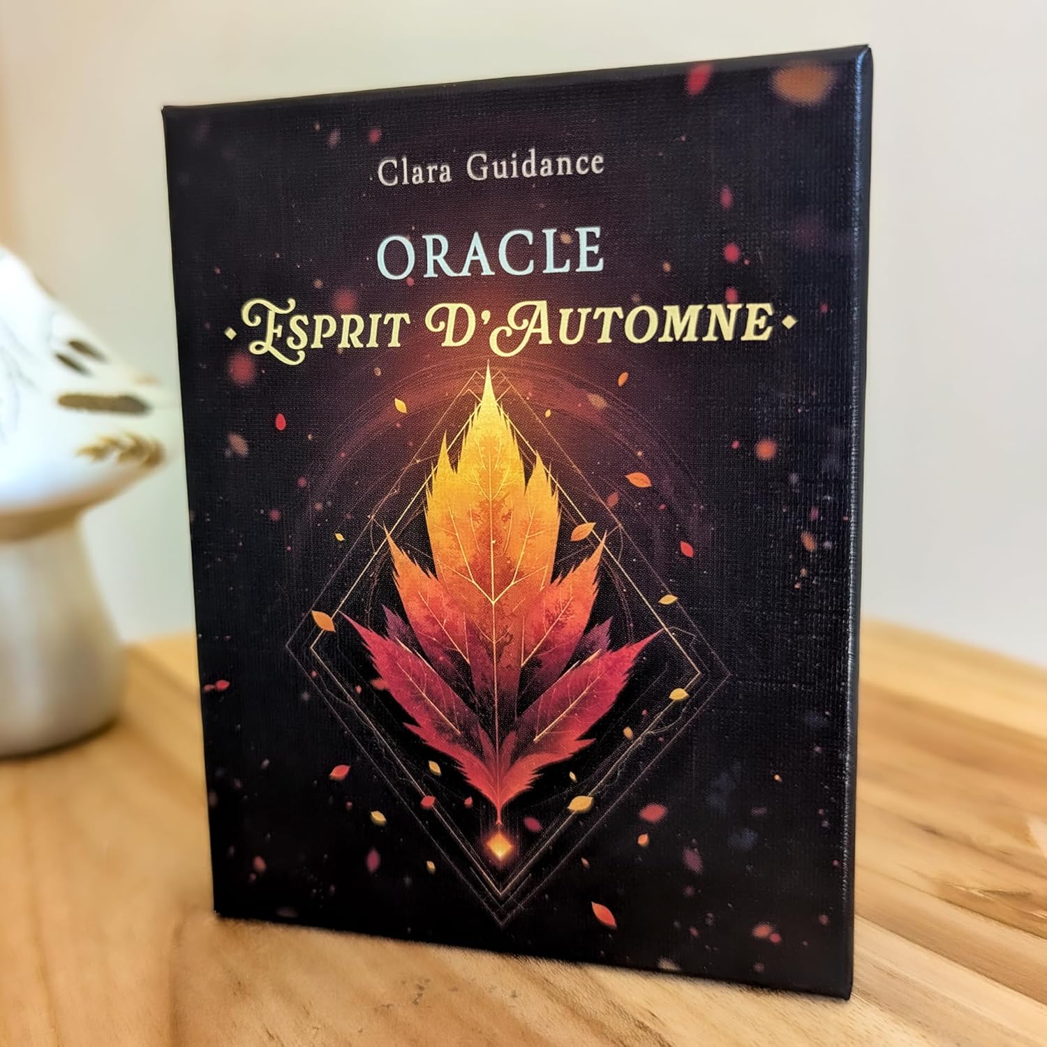 Oracle Divinatoire Esprit d'automne, Jeu de 51 Cartes avec Livret de 128 Pages, Format 7,4 x 10,9 cm, Boîte 9,5 x 12 cm, Création Française par Clara Guidance [Pamphlet] [Oct 16, 2025] Clara Guidance