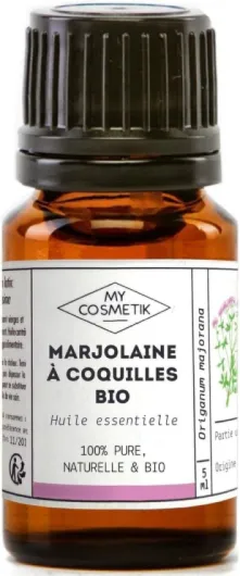 Huile Essentielle de Marjolaine à Coquilles BIO AB - Issue de l'agriculture Biologique - Chémotypées HEBBD/HECT - 100% pure et naturelle - ECOCERT - Fabriqué en France - 5 ml Marjolaine 5 ml (Lot de 1)