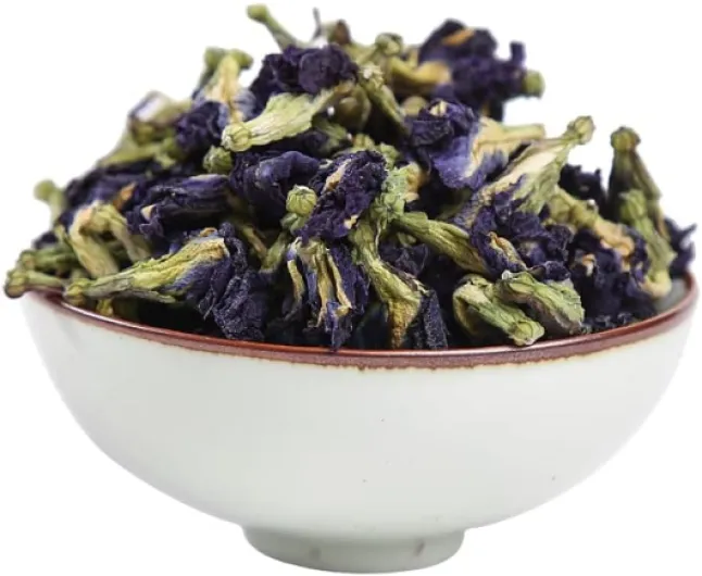 Thé de fleur de pois séché, thé de fleur bleue 100g