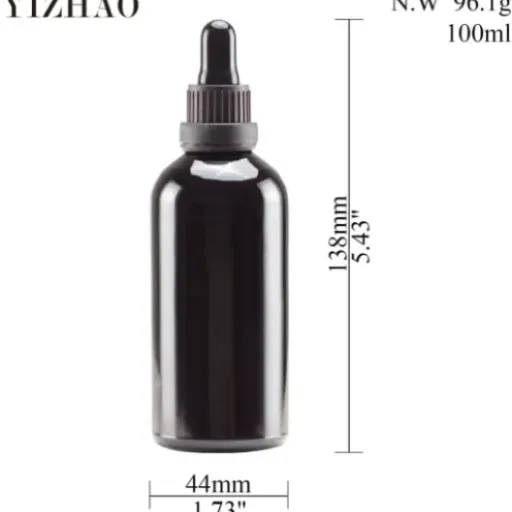 Test YIZHAO Flacon Compte Gouttes 100ml : des flacons simples qui font le job pour les huiles et mélanges maison