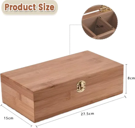 25 Trous Boite Rangement Huiles Essentielles Coffret en Bambou pour 5 10 15ml Bouteille d'huile Essentielle - Aromathérapie Organisateur pour Stockage, Voyage et Présentation