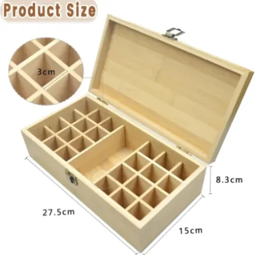 Test Boite Rangement 25 Trous WishesMar : le coffret en bois tout simple qui met un peu d’ordre dans vos flacons