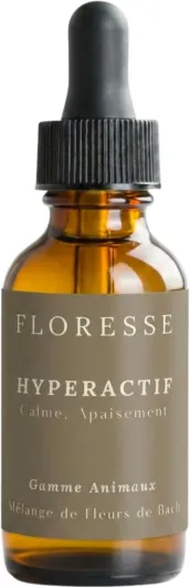 ® – Fleurs de Bach Animaux Hyperactifs 30ml +1 OFFERT – Cure complète – Apaisement, calme, canalisation – Élixir floral traditionnel – Lot 2 flacons - Élixir floral traditionnel 30 ML