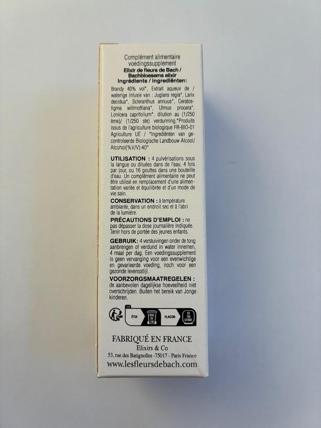 Elixir & Co Ménopause Bio Prêt à l'Emploi, Composé Unique aux Fleurs de Bach 20ml - Calme, Sommeil, Vie Intime Adulte - Compte Gouttes Fleur De Bach 100% Naturel - Fabriqué en France (Lot de 2) Pack of 2