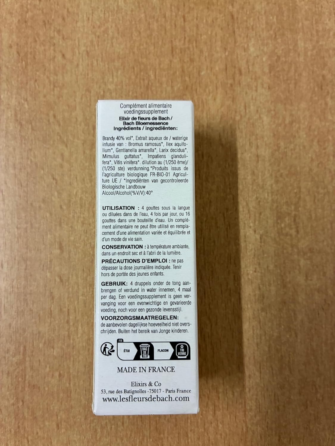 Elixirs & Co - Elixir Ado Bio Prêt à l'Emploi, Composé Unique aux Fleurs de Bach 20ml - Angoisse, Calme, Effet Relaxant - Compte Gouttes Fleur De Bach - Fabriqué en France New-Ado