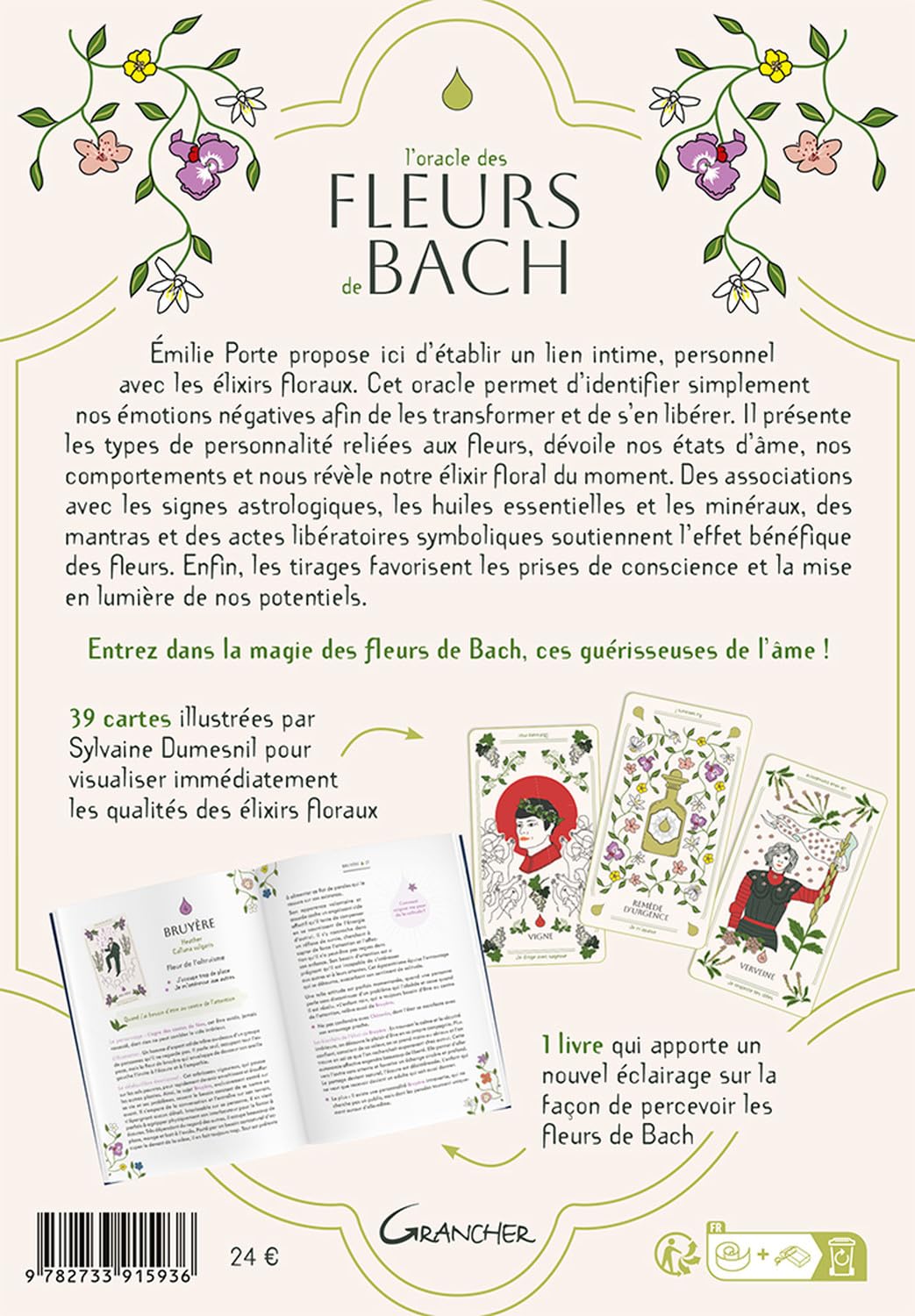 L'Oracle des Fleurs de Bach - Vers une guérison émotionnelle avec les élixirs floraux - Coffret