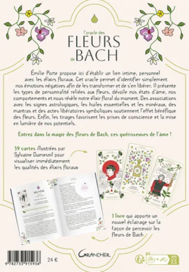 L'Oracle des Fleurs de Bach - Vers une guérison émotionnelle avec les élixirs floraux - Coffret