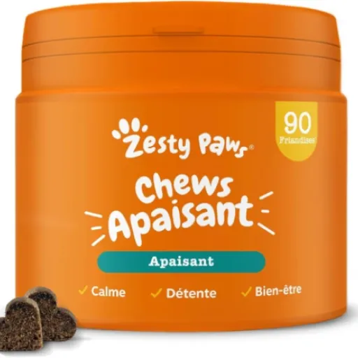 Test Zesty Paws Calming : des friandises anti-stress qui calment… mais pas tous les chiens