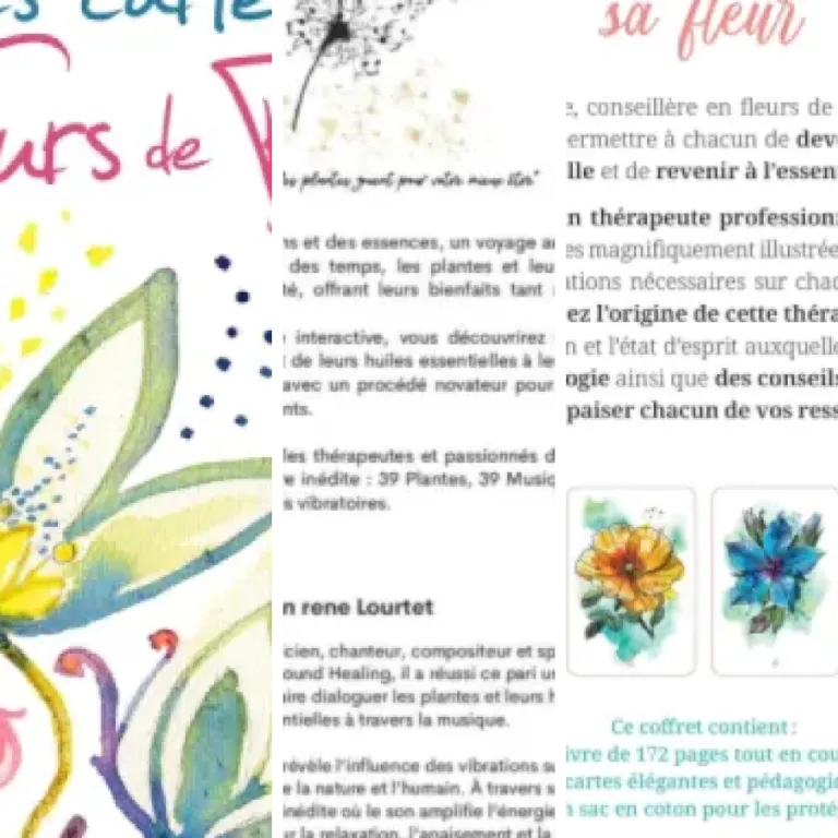 Top 5 des meilleurs supports pédagogiques fleurs de Bach (septembre 2026)