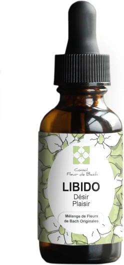 Conseil fleur de Bach® Perte de Libido pour une sexualité épanouie, du plaisir-Permet de retrouver un intérêt sexuel, de stimuler votre libido, d'être plus ouverte avec votre conjoint..., lot de 2