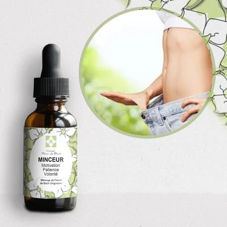 Elixir floraux Minceur- Perte de poids - Lot de 2 - Les Elixir floraux sont une aide éfficace et naturelle pour retrouver un poids de forme tout en maitrisant nos tentations - …30ML, lot de 2 30 ml (Lot de 1)