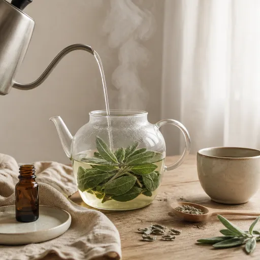 Infusion de sauge : un rituel apaisant pour la clarté mentale